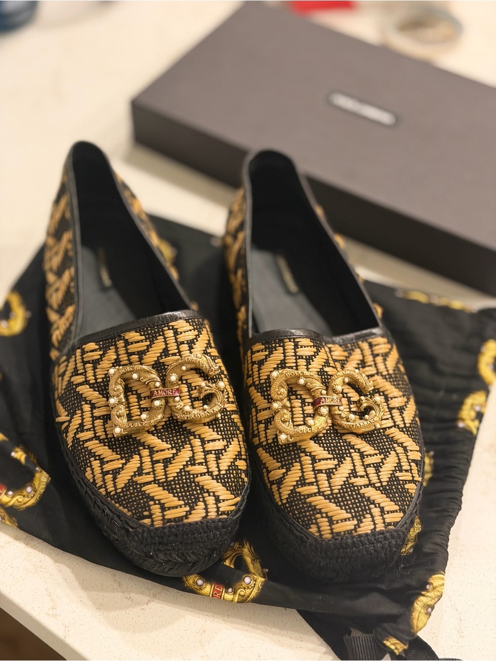 Dolce & Gabbana Espadrille Loafers